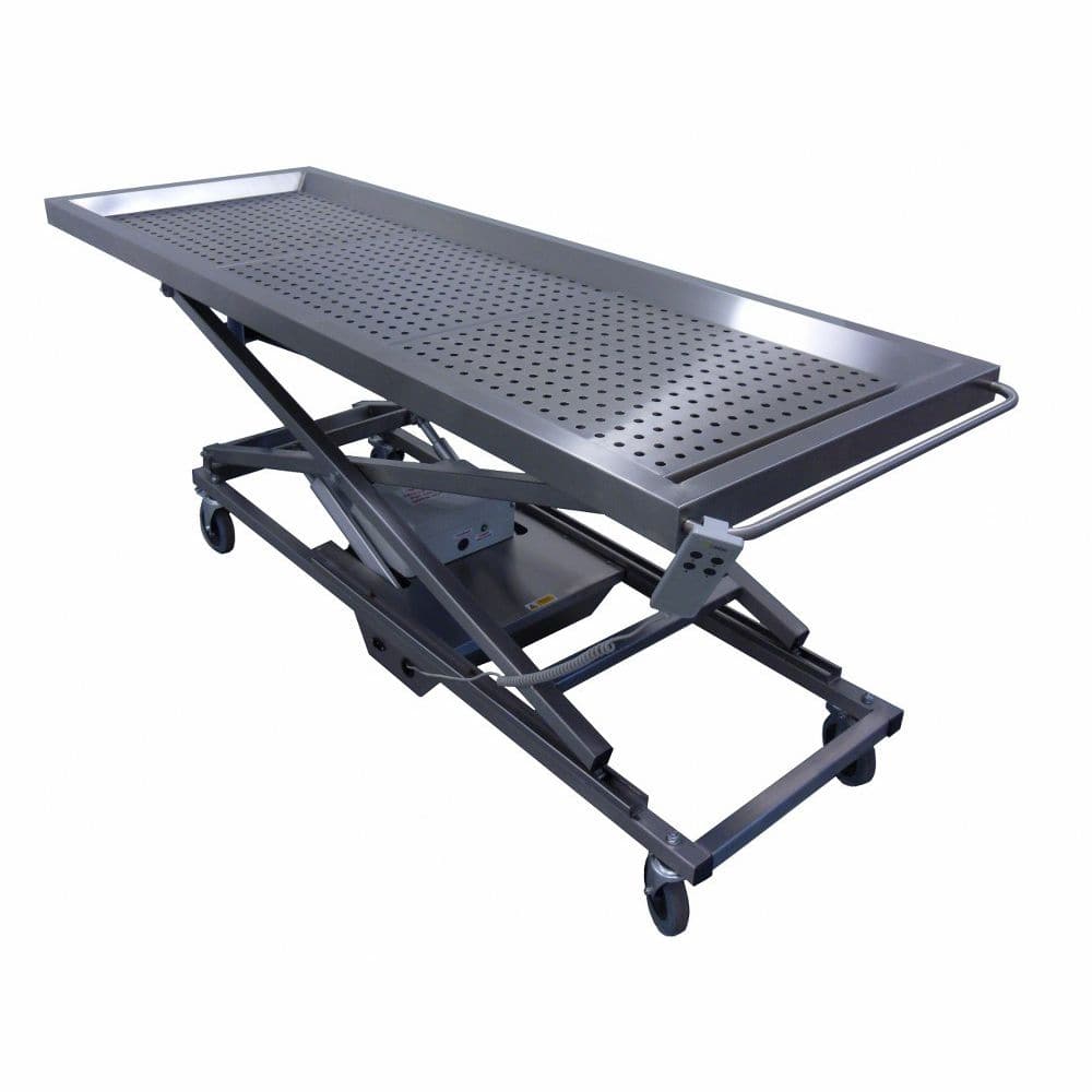 Mortuary washing table - MSWV - Mortuary Solutions - rectangular / on