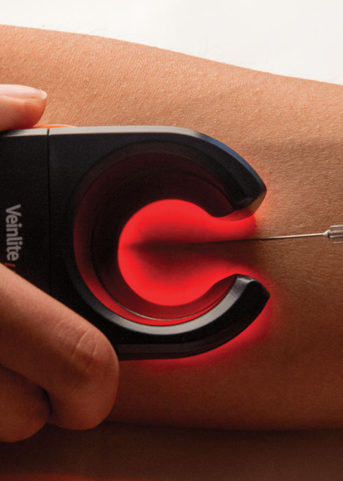 LED vein finder - Veinlite LED+® - Veinlite - battery-operated