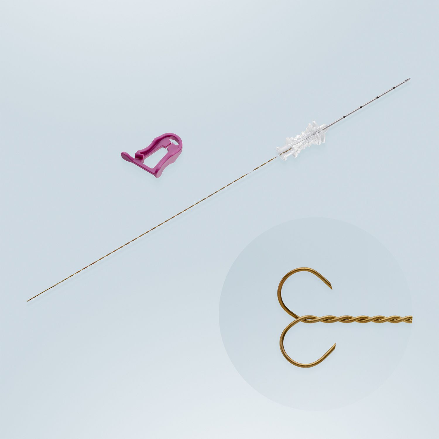 Breast localization needle MRI DuoSystem SOMATEX® Medical