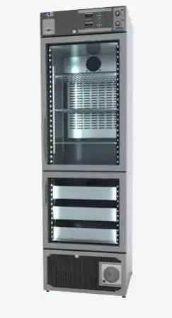 Laboratory refrigerator - X-Cold 300/2TN-TS - Angelantoni Life