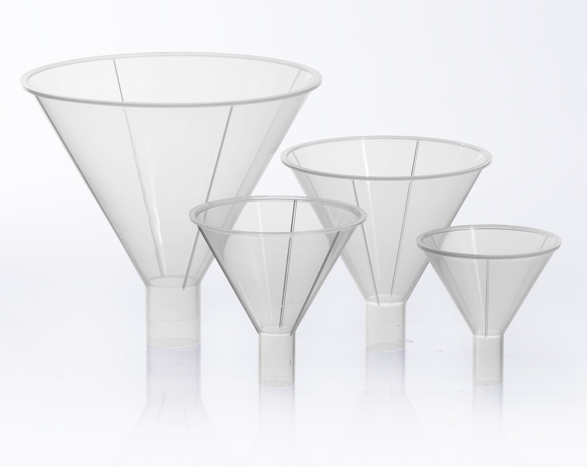 Polypropylene laboratory funnel - H14660-0065 - ATS Scientific Products