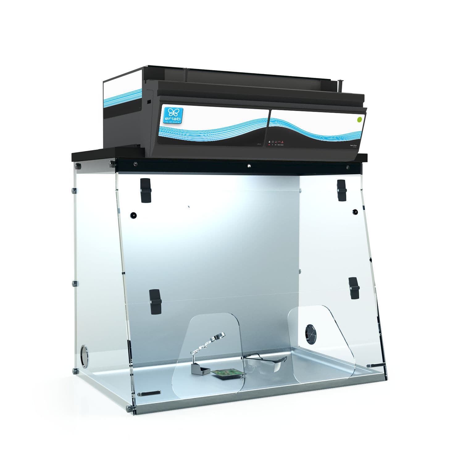 Laboratory fume hood 391 Erlab benchtop / ductless