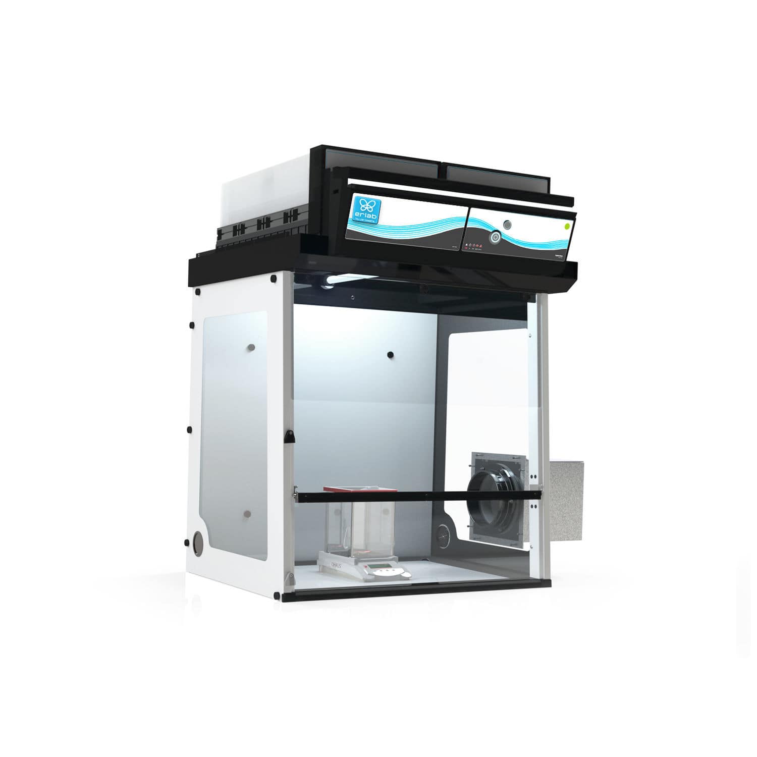 Chemical fume hood 392 Erlab containment / for powder weighing