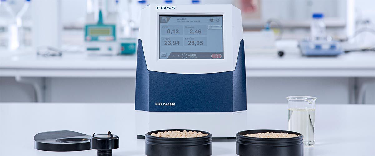 Control analyzer / for the food industry / laboratory / benchtop NIRS