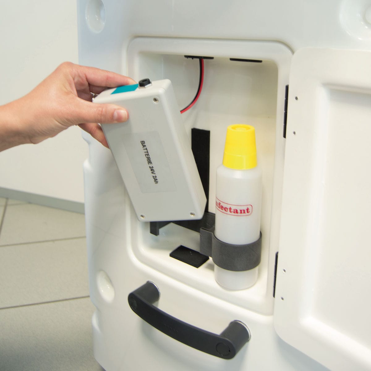 Pediatric shower trolley LITOO FRANCE REVAL baby / adult