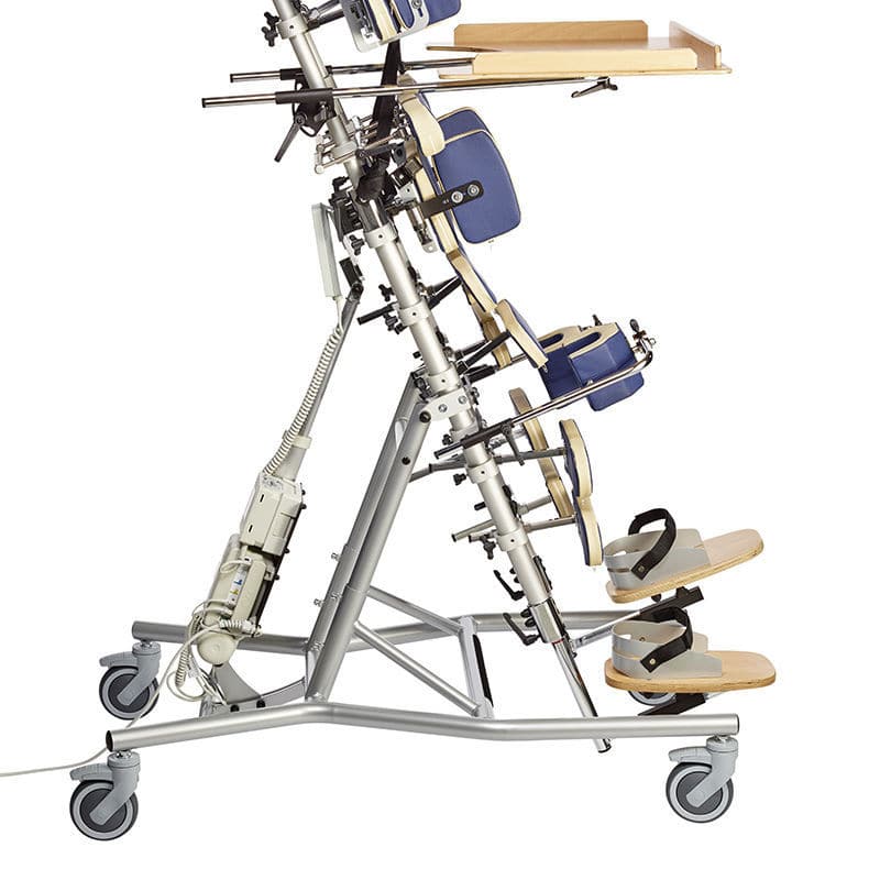 Manual stander / with semisitting position / with harness / walking