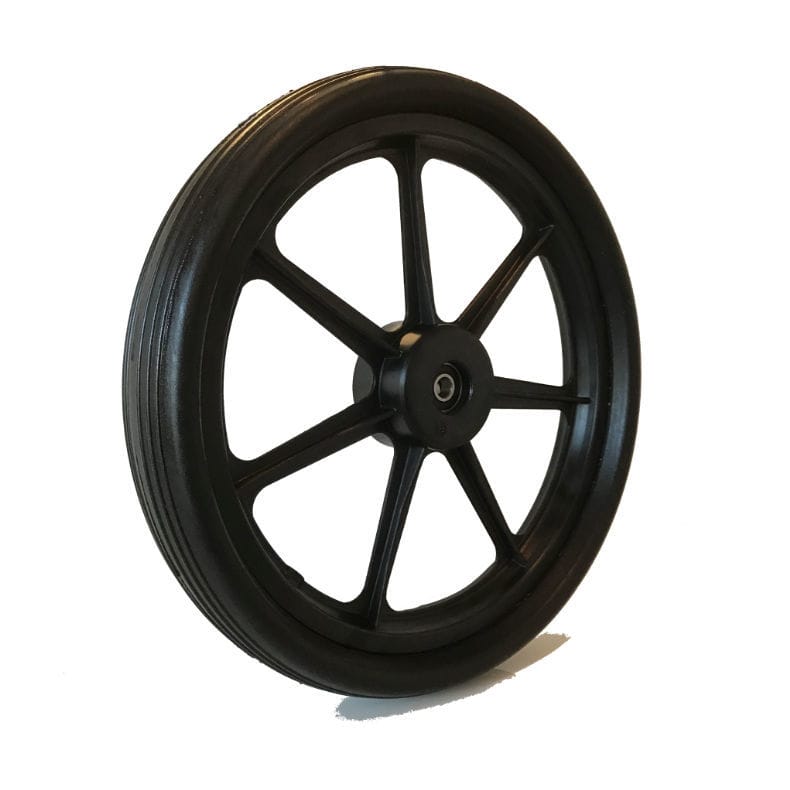 Front wheelchair wheel - 380RPU-N - Tre Emme Manufatti