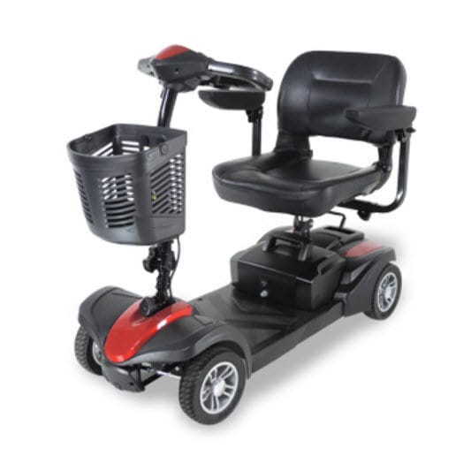 Electric mobility scooter - T4KC - Wu's Tech - 4-wheel / with basket