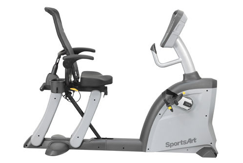 Semi-recumbent exercise bike - C521M 
