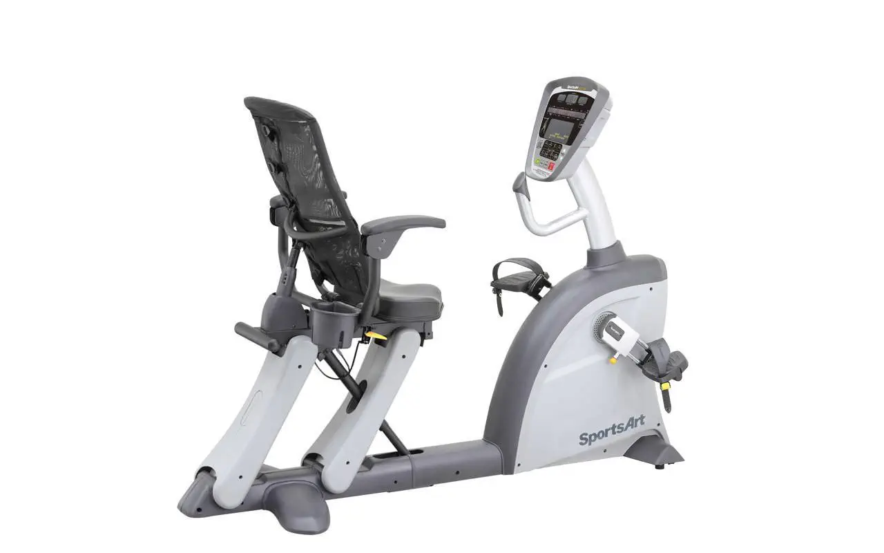 Semi-recumbent exercise bike - C521M - SportsArt Fitness