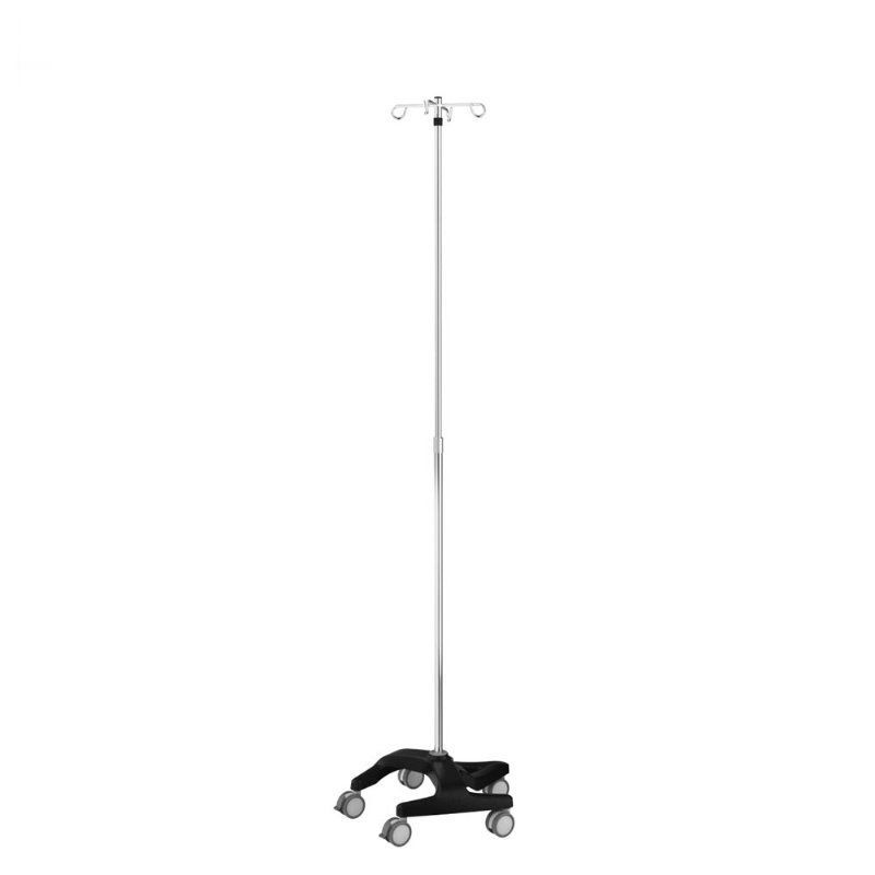 IV stand on casters - IVS5-006N - Rollsys - 4-hook / telescopic