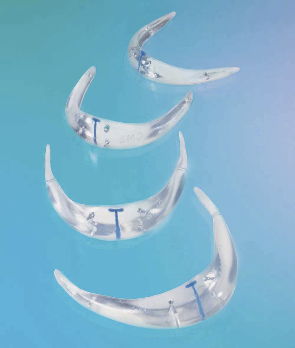 Chin implant - S250-1x4S Series - Spectrum Designs Medical - anatomical