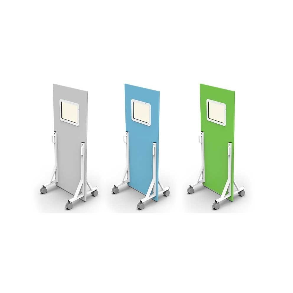 Xray radiation shielding screen SIMAD mobile / with window / 0.50 mm