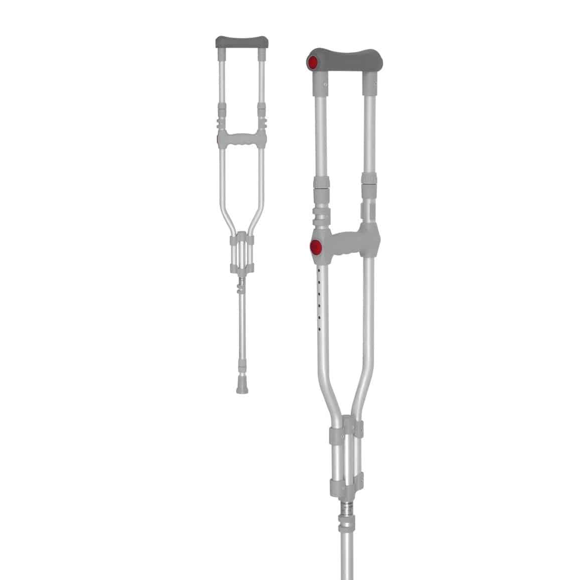 Axillary crutch 07/MR Mikirad adult / heightadjustable