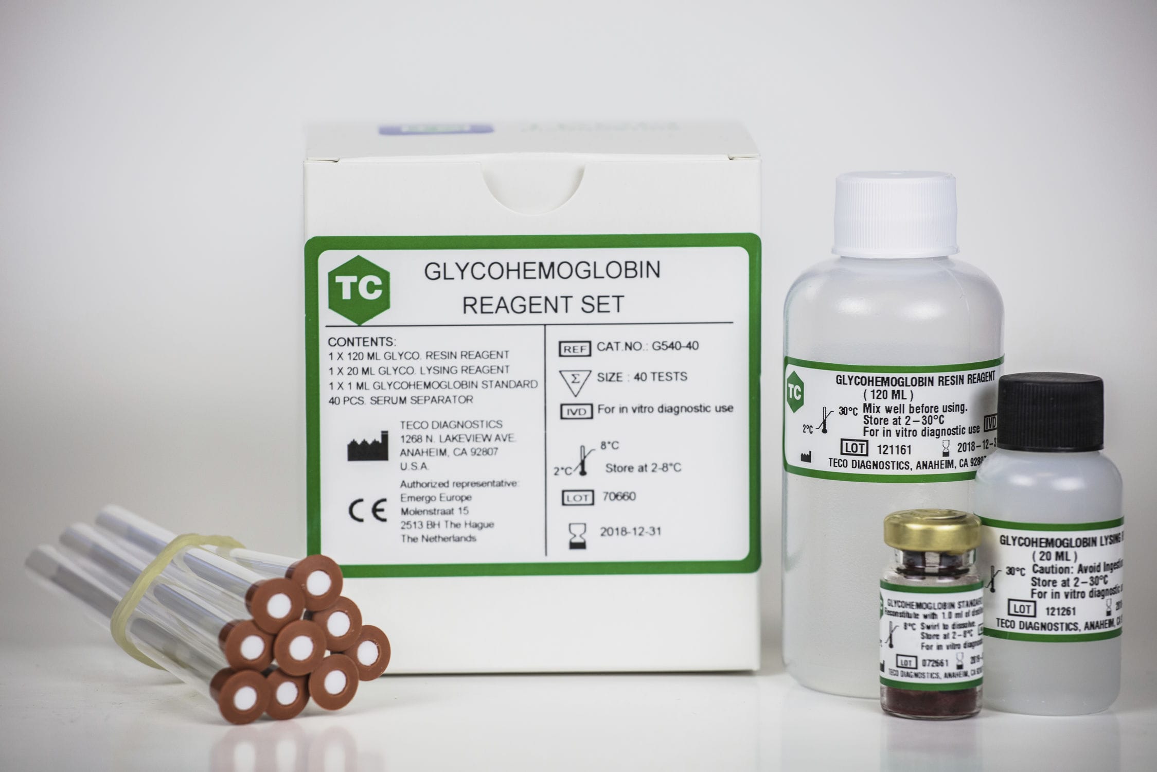 Solution reagent kit - G540-40 - Teco Diagnostics - blood sample / for ...