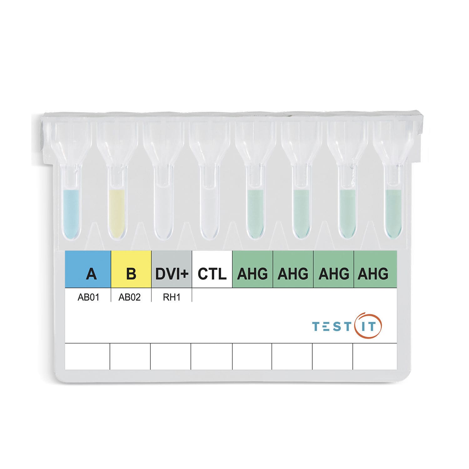 Blood typing test kit TG113 Turklab Tibbi Malzemeler San. Tic. A.S