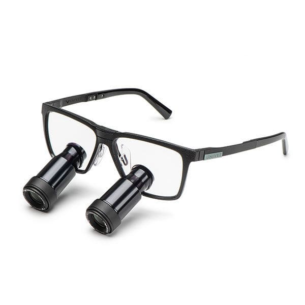 Glassestype binocular loupe One Prismatic Univet
