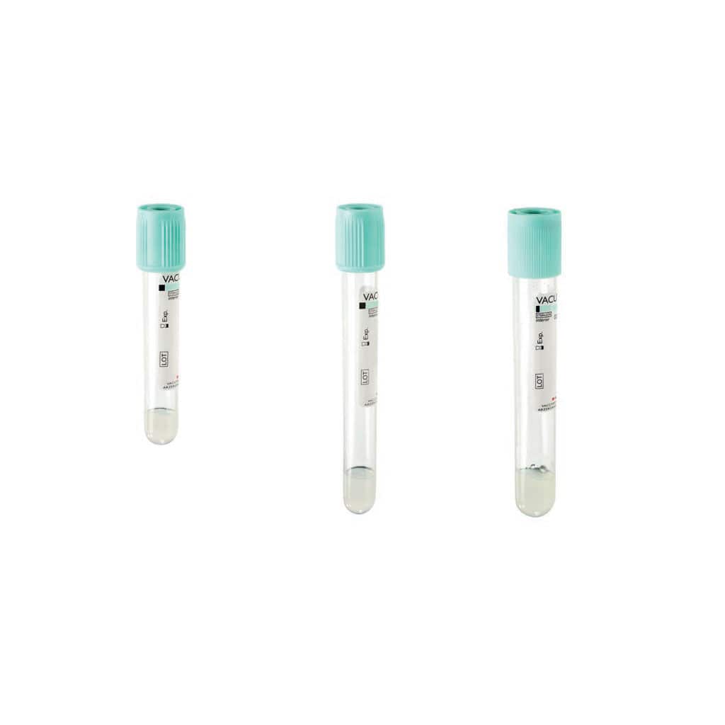 Cylindrical collection tube 12554 Vacutest Kima S.r.l. for sample recovery / separator gel