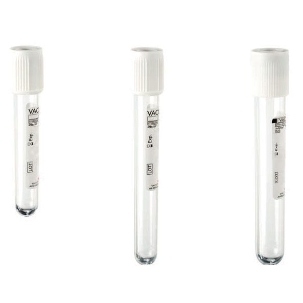 Cylindrical collection tube 149415 Vacutest Kima S.r.l. for sample recovery / no additive