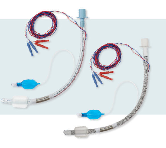 Oral endotracheal tube Comepa Industries with stimulation electrode