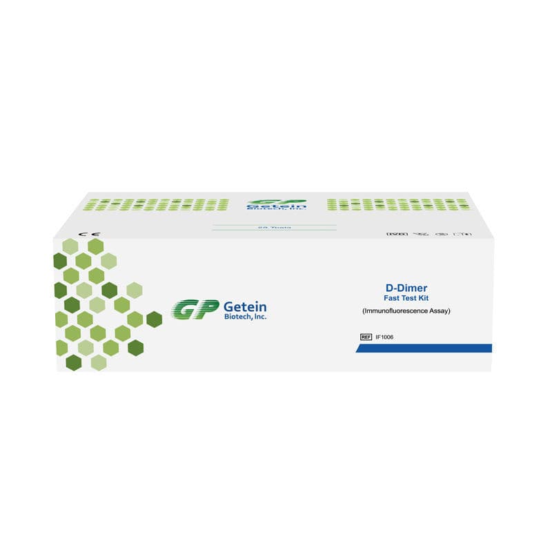Thrombosis Test Kit IF 1006 Getein Biotech D dimer Serum Plasma