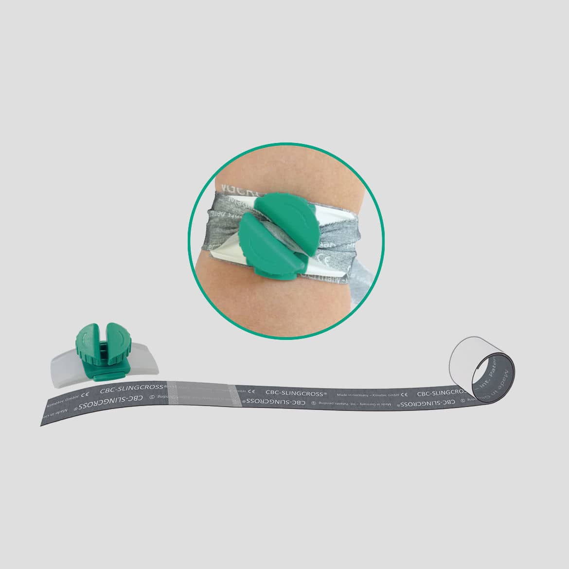 Velcro® tourniquet 521 series Kimetec GmbH for general care