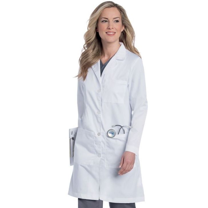 Women's medical coat 3153 Landau Uniforms polyester / cotton / white