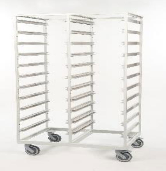 Transport cart - 156426-00184 - MATTTEO - meal / double-module / open ...