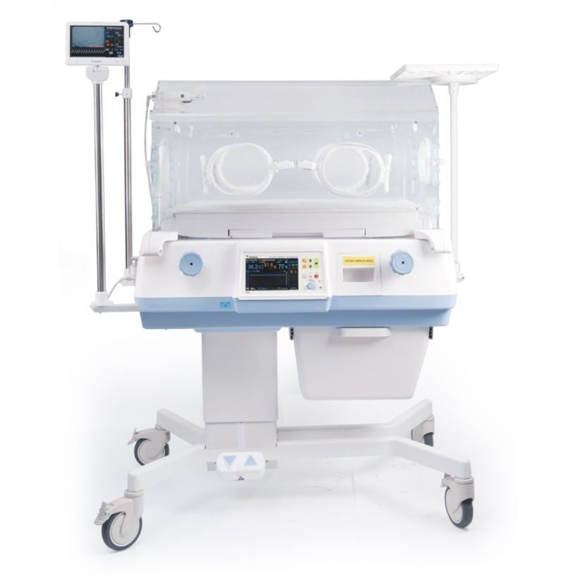 Neonatal incubator on casters Bistos BT500 ERTUNÇ ÖZCAN with monitor