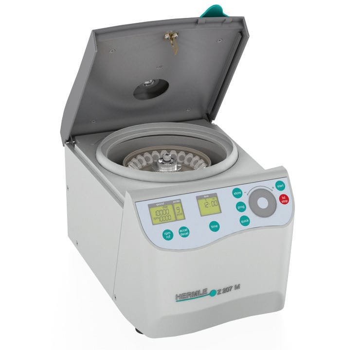 Laboratory Micro Centrifuge Benchtop Z 207 M Hermle Labortechnik