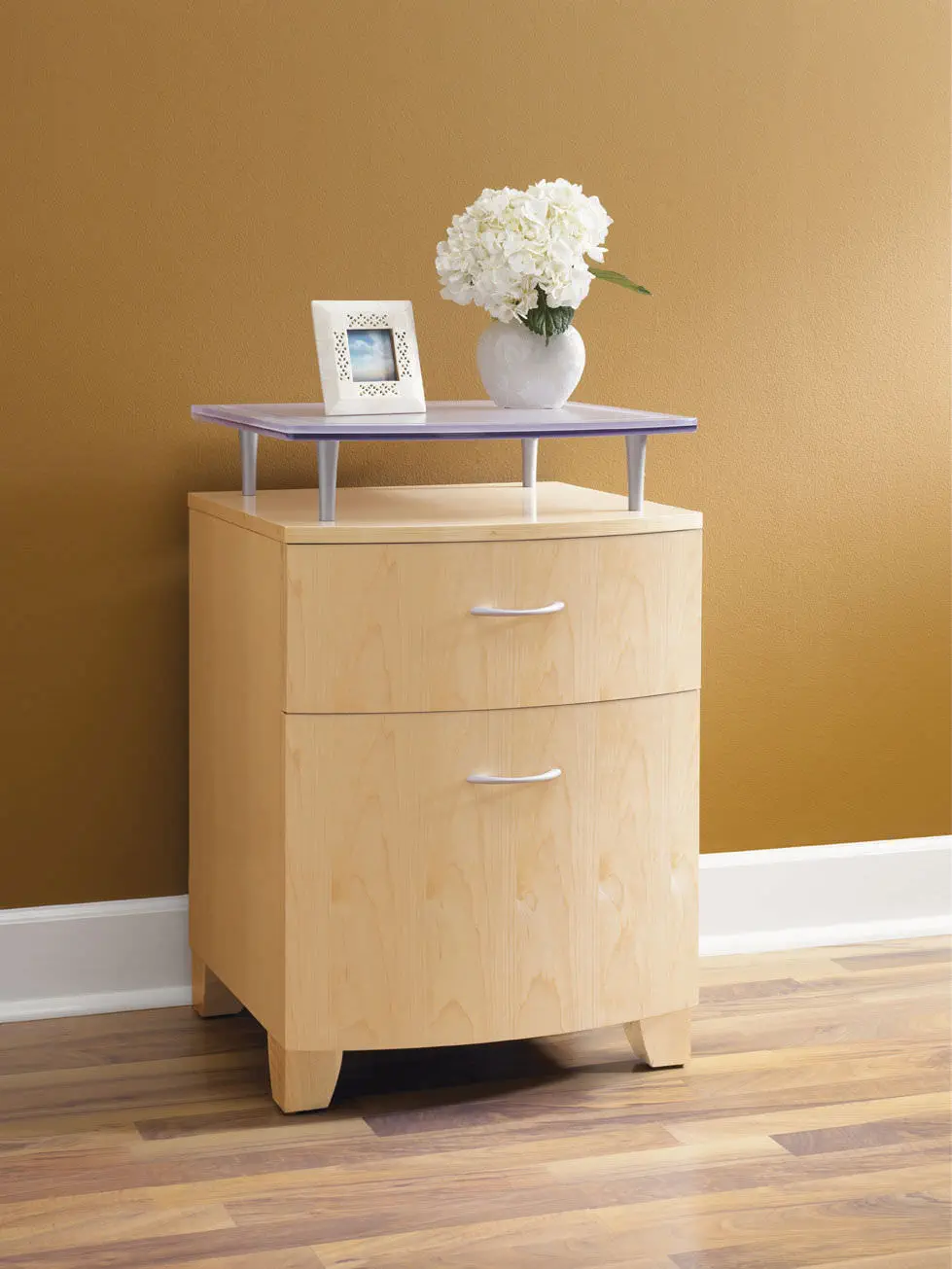 Bedside table on casters - Senso - Carolina