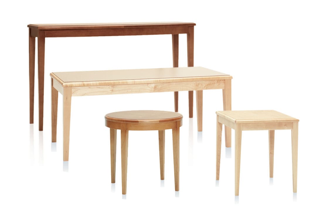 Waiting room coffee table Flex® KI rectangular / round / square