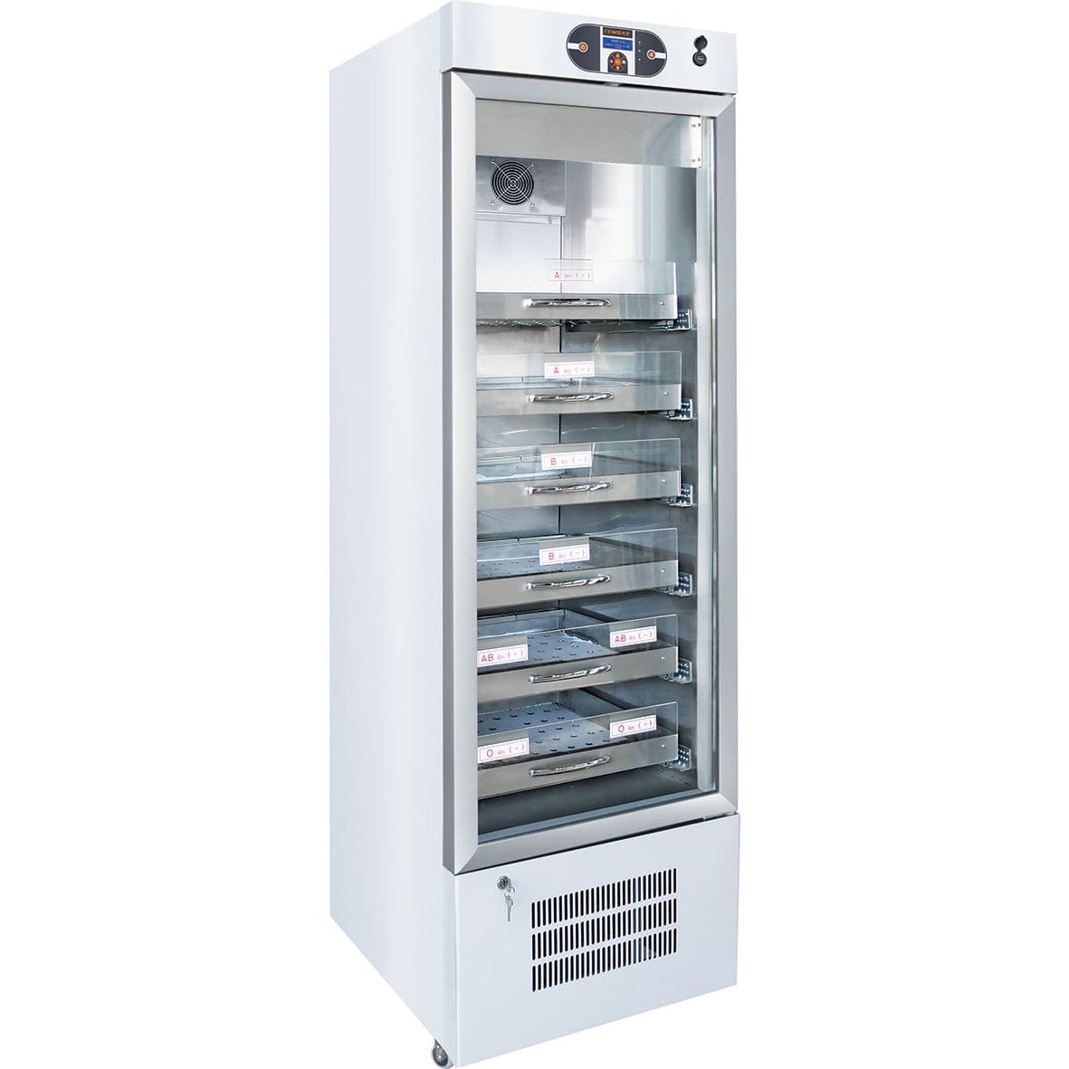 Blood bank refrigerator - EKN 200 - EMSAS - cabinet / 1-door