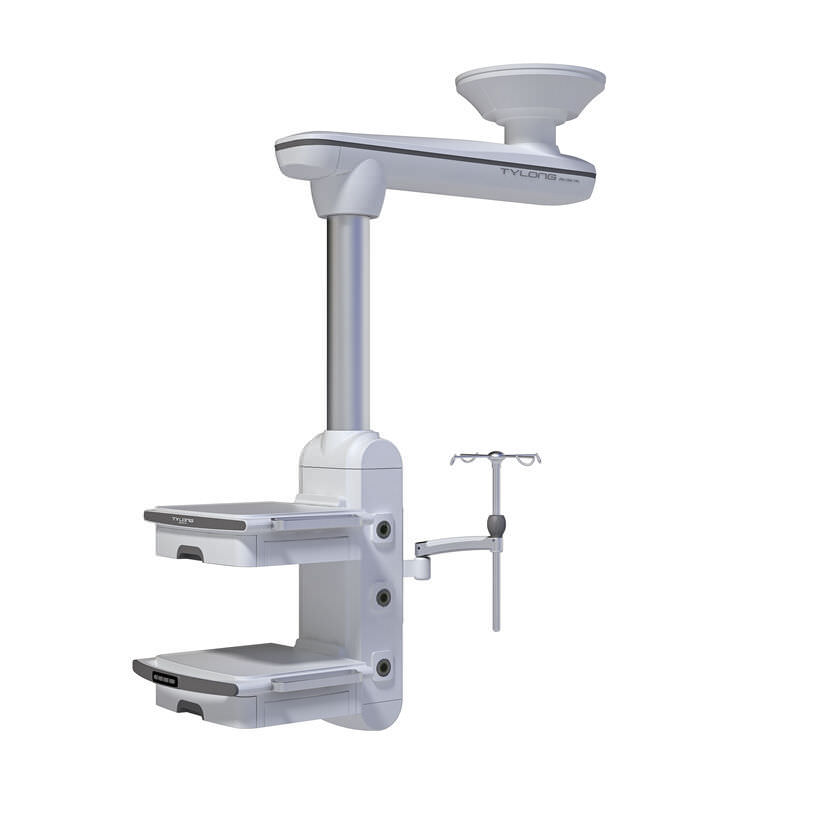 Medical Pendant Ceiling Mounted Single Arm With Column Ydt