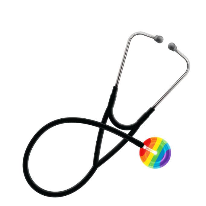 Cardiology stethoscope Rainbow UltraScope singlehead / stainless