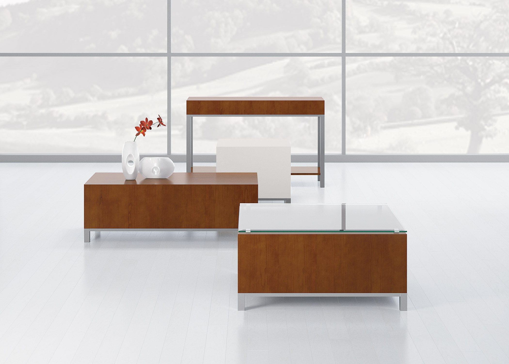 Waiting room table - Myriad - National Office Furniture - rectangular ...