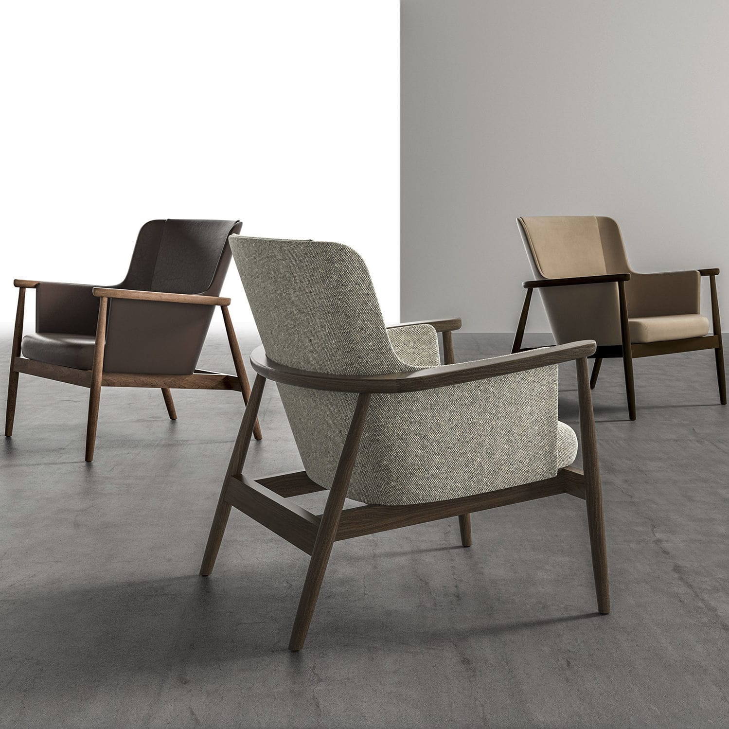 Waiting room chair Hobsen National Office Furniture with armrests