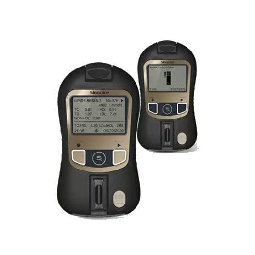 Hospital blood glucose meter PalmLab® Sinocare Inc triglycerides / cholesterol