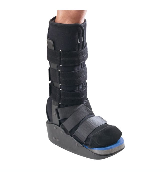 Long walker boot MAXTRAX™ Diabetic DonJoy plantar ulcer prevention