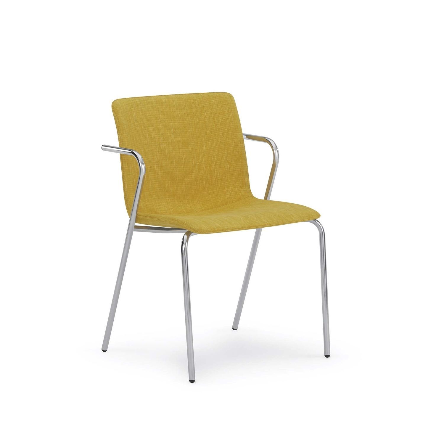 Waiting room chair Kitsy Encore with armrests / ergonomic / stackable