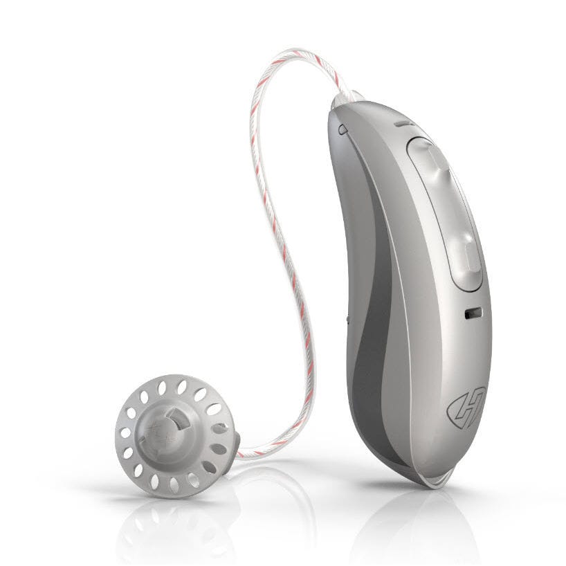 RIC hearing aid EXCITE PRO Hansaton Akustik wireless / beige / brown