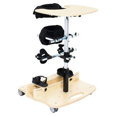 Pediatric standing frame - ASTRIDE™ - Akces-Med - on casters