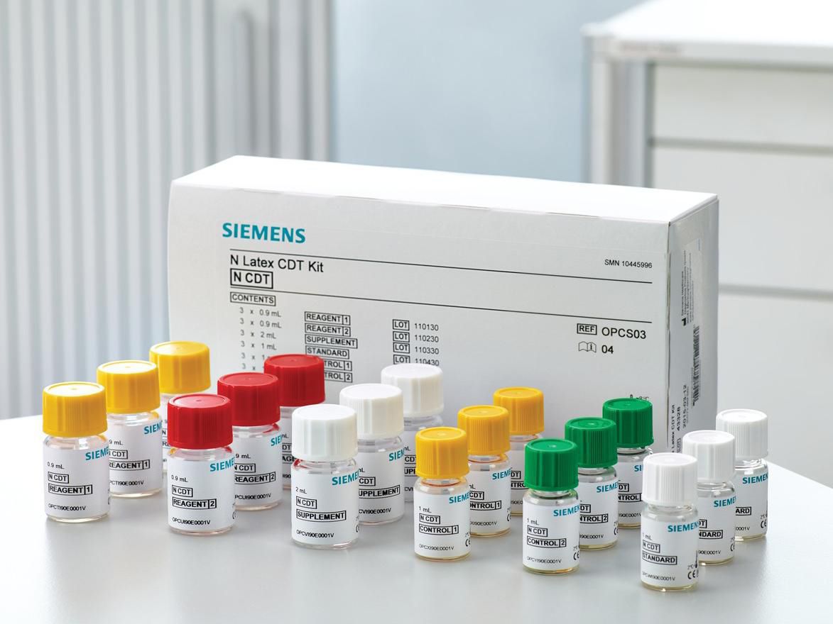 Toxicology assay kit N Latex CDT Siemens Diagnostics alcohol