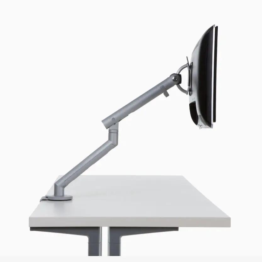 Monitor support arm - Flo - Herman Miller - desk / modular / with
