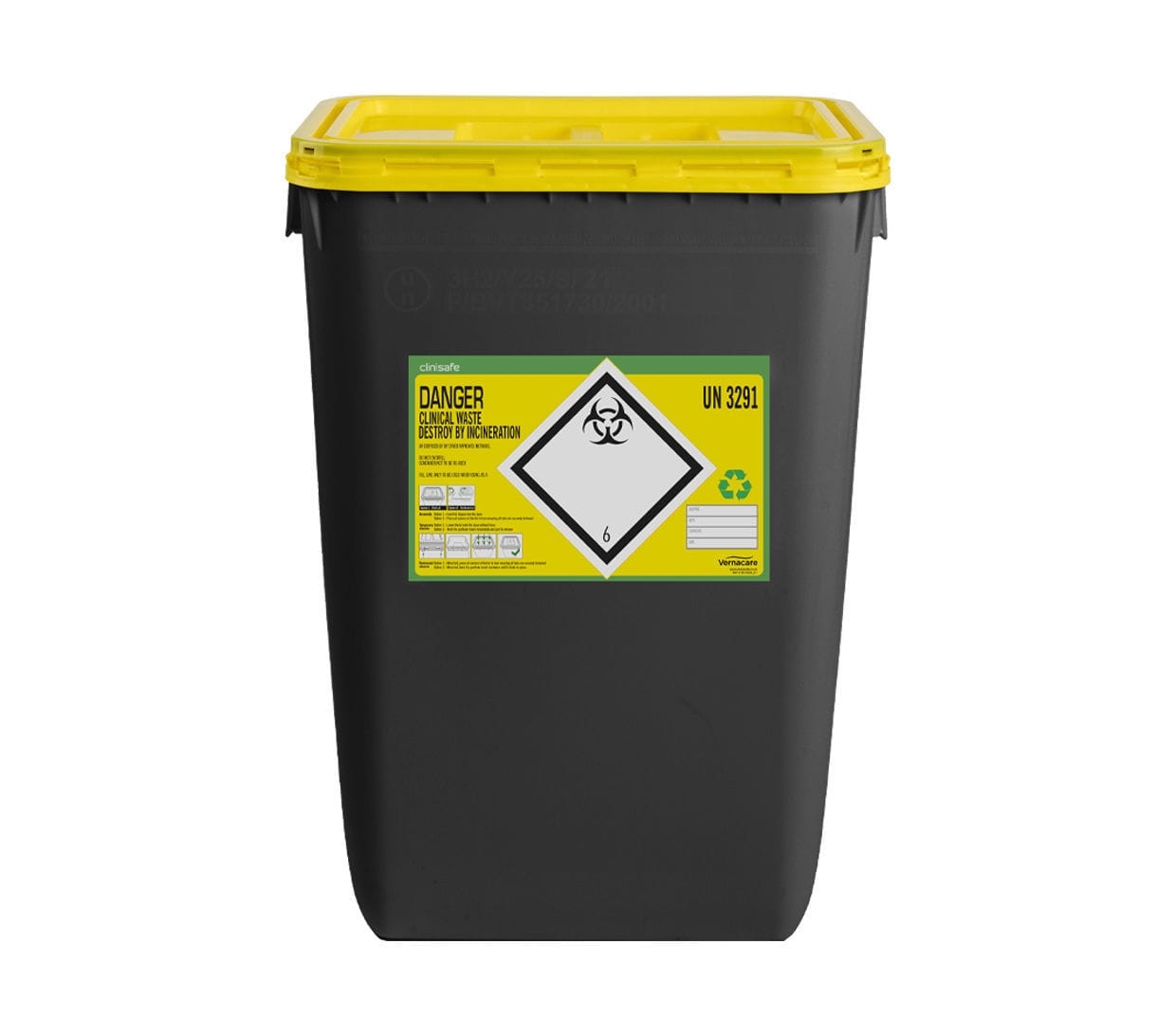 Waste container 5184XXXX Vernacare hermetic / safe / large