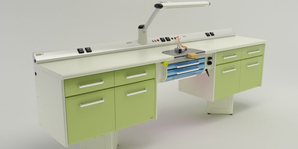 Dental laboratory workstation Area 02 CATO