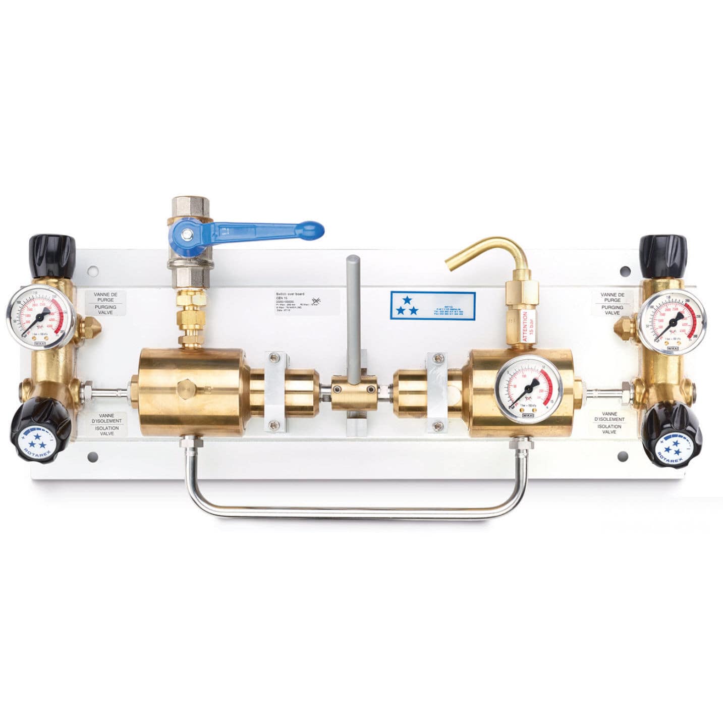 Medical gas manifold CEN series ROTAREX MEDITEC for laboratories