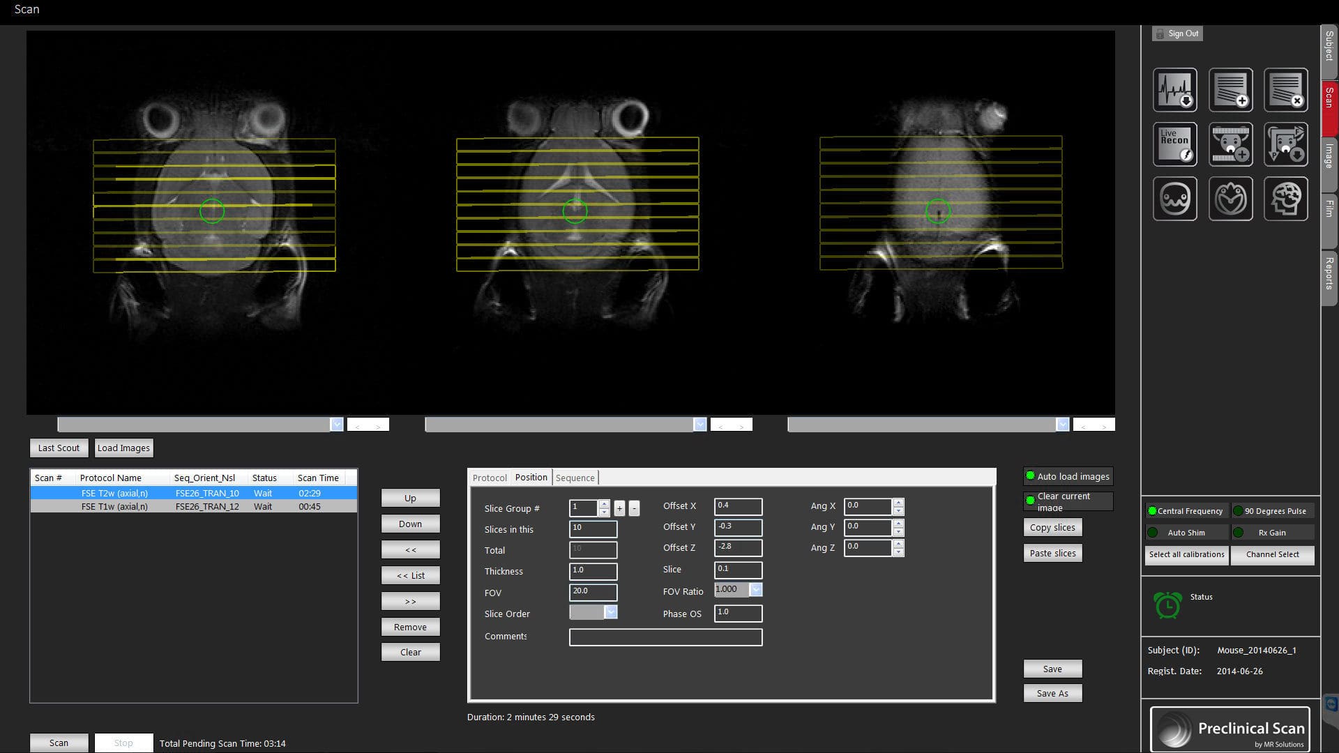 Preclinical software Preclinical Scan™ MR Solutions for MRI