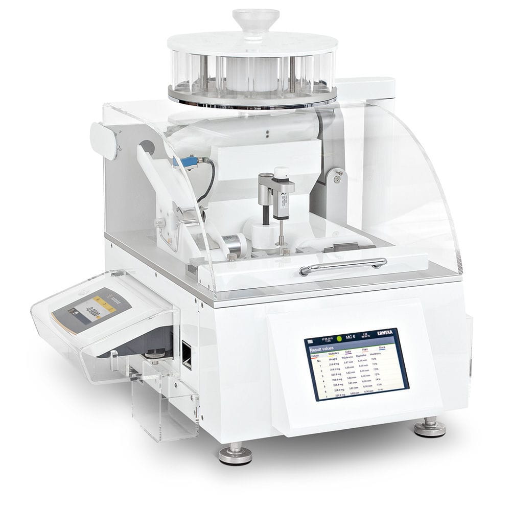 Hardness tester for the pharmaceutical industry MultiCheck 6 ERWEKA
