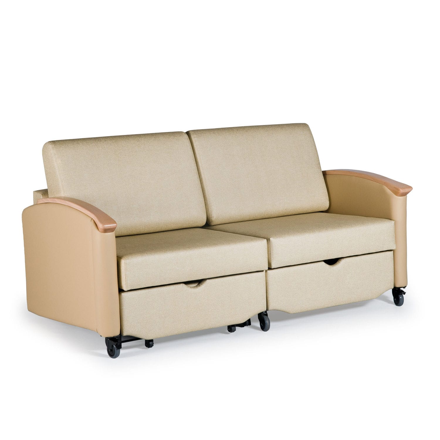 Patient room sofabed HARMONY HA2821L LaZBoy Contract Furniture